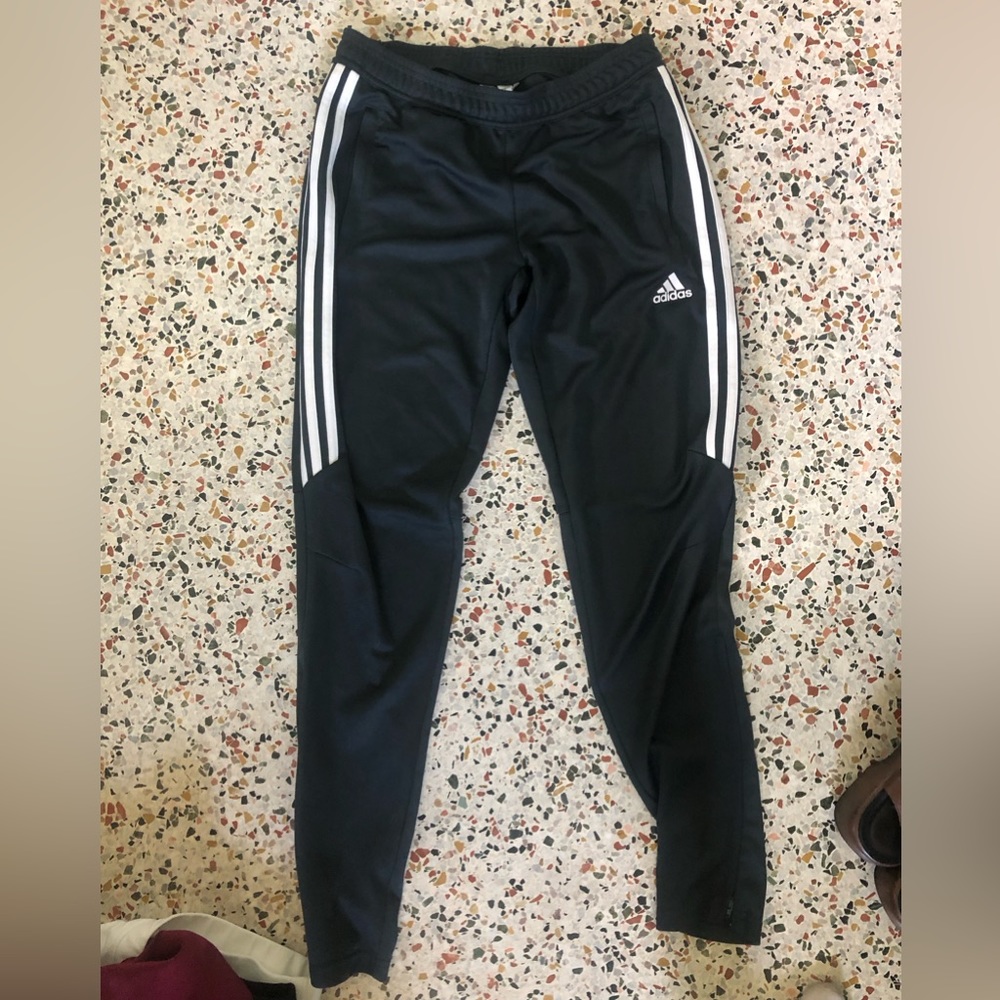 Adidas Women’s  dark grey Skinny Sweat Pant Jogger Size S